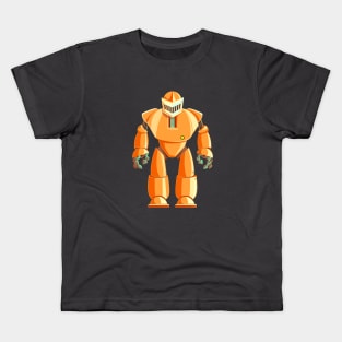 Cute Orange Droid Kids T-Shirt